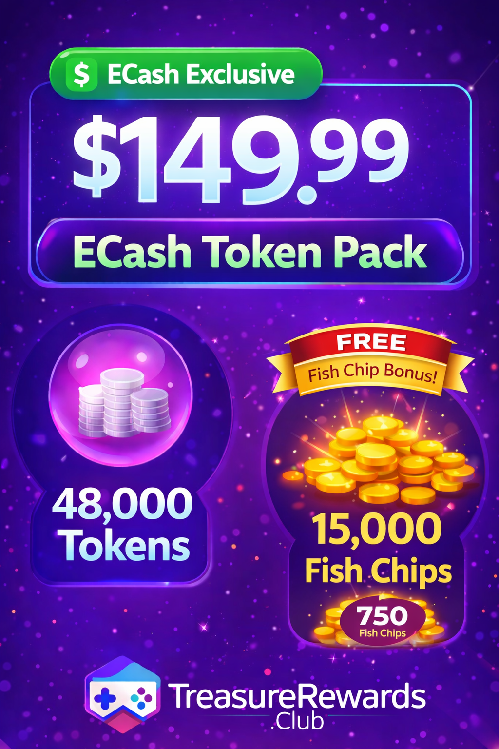 $149.99 Cash App Pay Token Pack